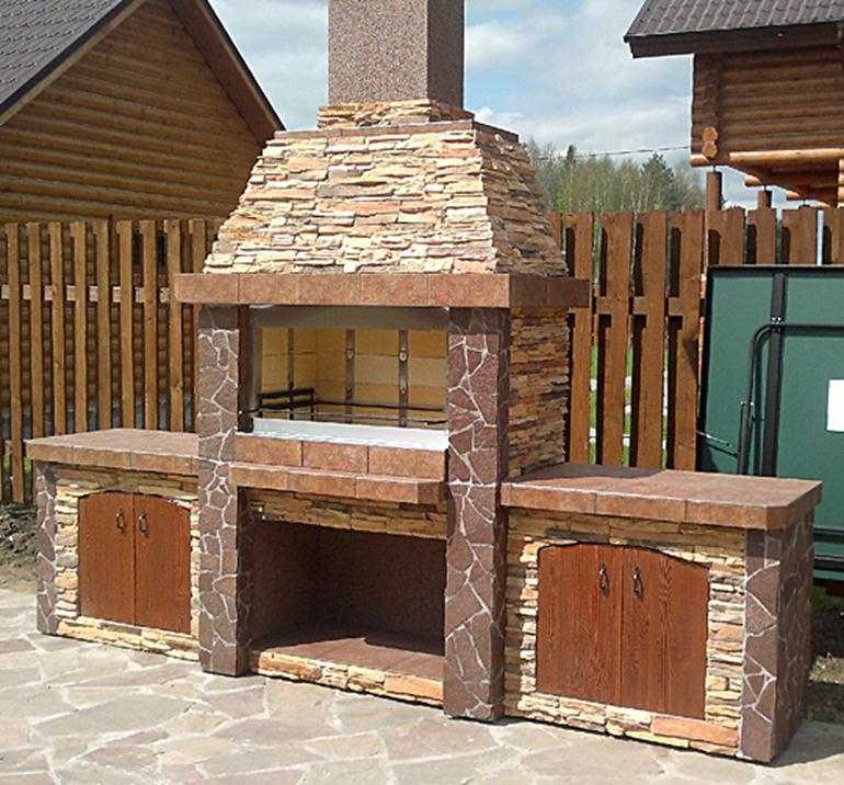 Tegelgrill - de bästa scheman, teckningar, idéer och tips för att bygga en grill (50 bilder)