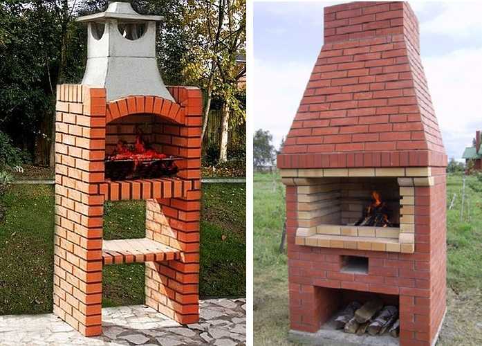 Tegelgrill - de bästa scheman, teckningar, idéer och tips för att bygga en grill (50 bilder)