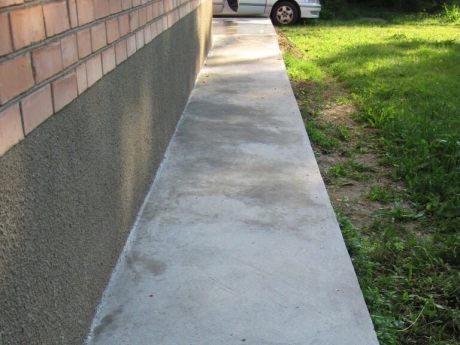 concreet blinde gebied