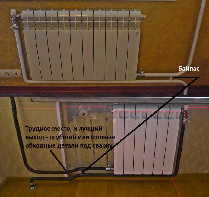 Sivuliitäntä, yhden putken reititys, pohjatoimitus