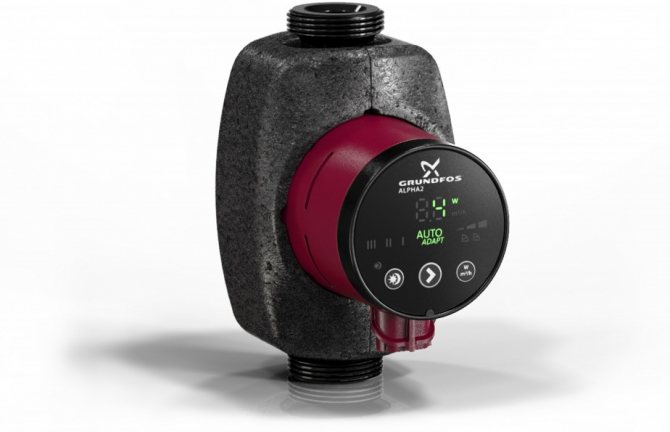 pompa de circulatie grundfos up 25 40 180mm