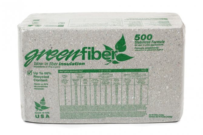 Ecowool de GreenFiber