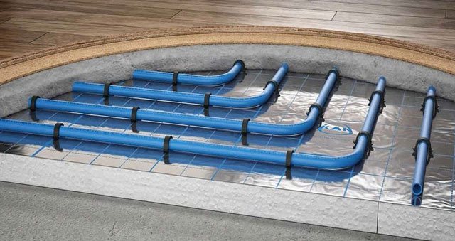 încălzire electrică prin pardoseală cu apă