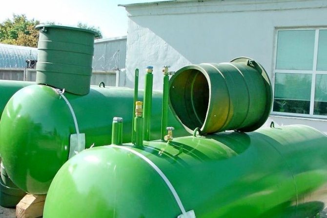 Moskova bölgesinde kır evi fiyatları için gaz tankları