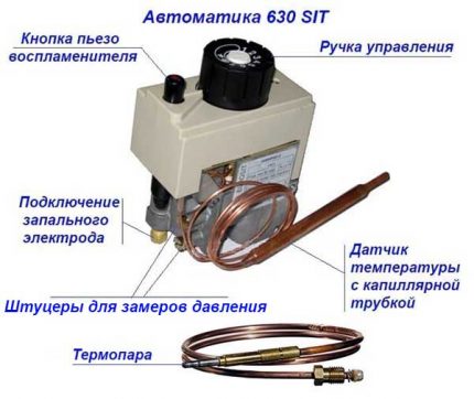 Van gas với đánh lửa piezo