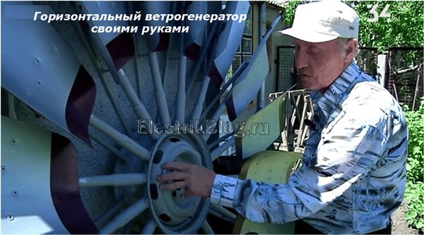 Tự làm máy phát điện gió ngang