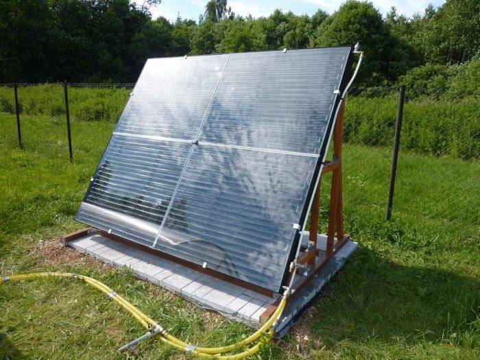 Cómo hacer un colector solar con tus propias manos.