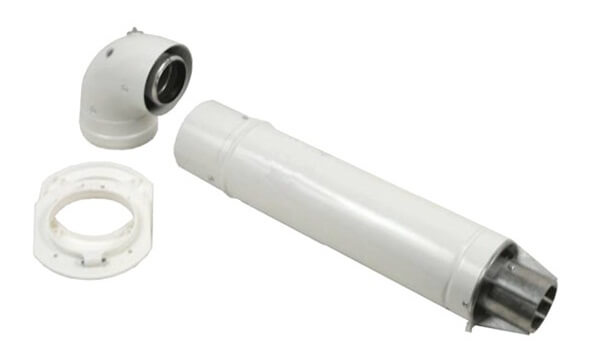 Koaxial skorsten Buderus