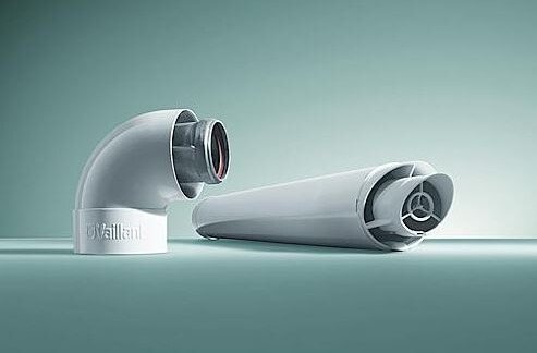 Koaxial skorsten Vaillant