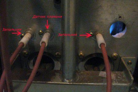 Pannan värmer inte batterierna utan värmer upp vattnet