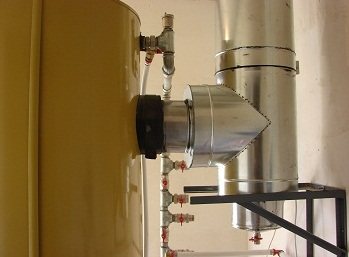 Sling nồi hơi: ống khói