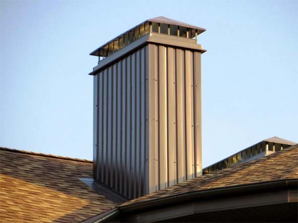 Carcassa de xemeneia de bricolatge