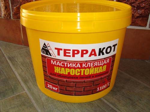 Żaroodporny mastyk