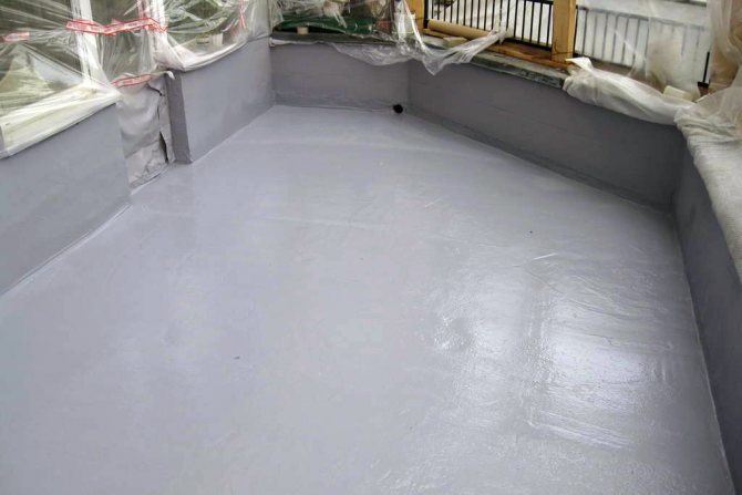Materiale de impermeabilizare pentru balcon