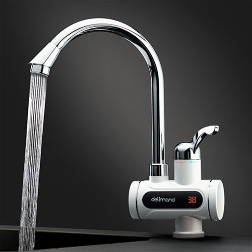 Instant digitale boiler Delimano met display