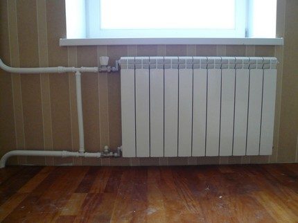 Višesekcijski radijator grijanja