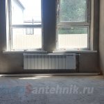 Instalación de bricolaje de radiadores.