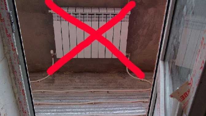 Je možné instalovat baterie na balkon: koordinace, co je třeba zvážit, postup