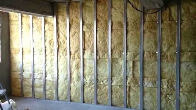 Ce qui est interdit de fixer de la laine de roche pour les murs