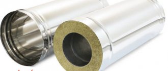 Tubo de chaminé galvanizado