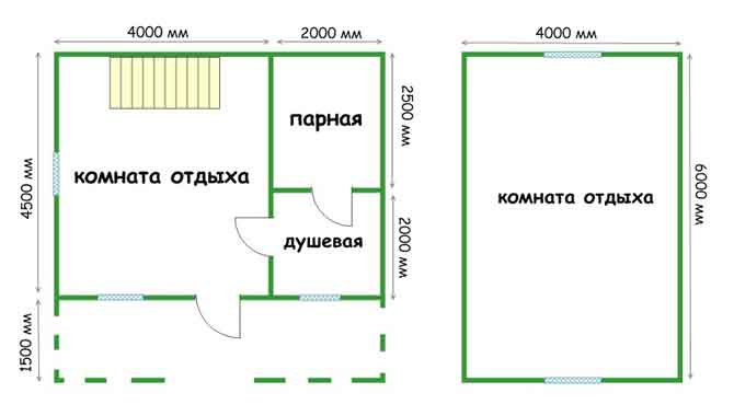 Plan de baie cu dimensiuni