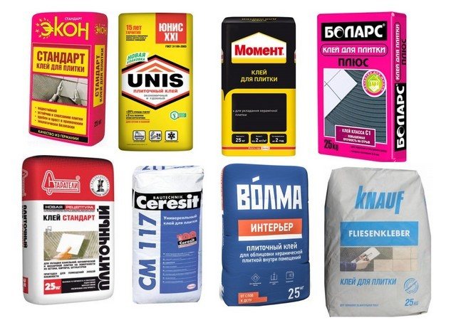 Mga sikat na tatak ng tile adhesives