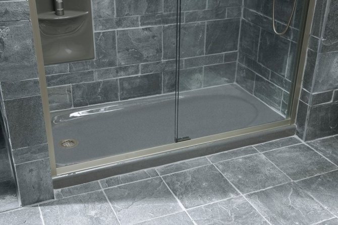 Receveur de douche durable