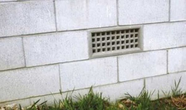 Otvori za zrak (otvori) za ventilaciju temelja - jesu li potrebni ili ne?