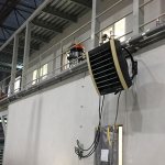 Aquecedor com ventilador industrial