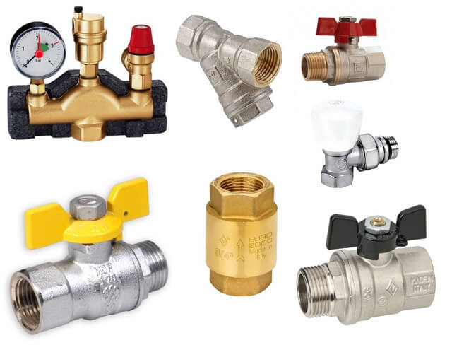van điều khiển cho bộ tản nhiệt sưởi ấm