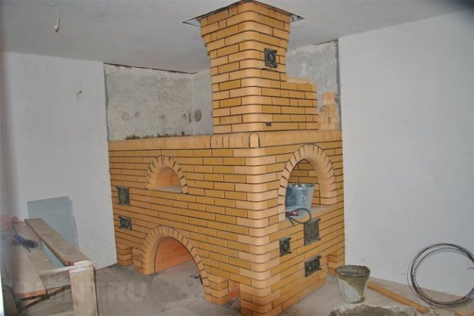 DIY rosyjski piec: rysunki i zamawianie (zdjęcie)
