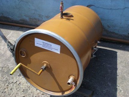 Lò phản ứng sinh học thùng tự chế