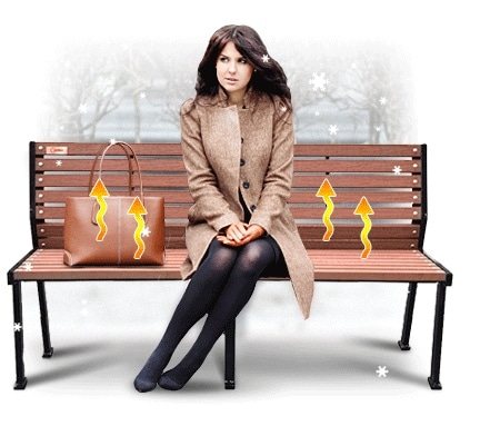 pinainit na bench