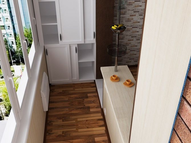 Ideias modernas para o design e arranjo da varanda e loggia