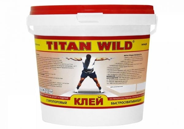 Titanové polystyrenové lepidlo