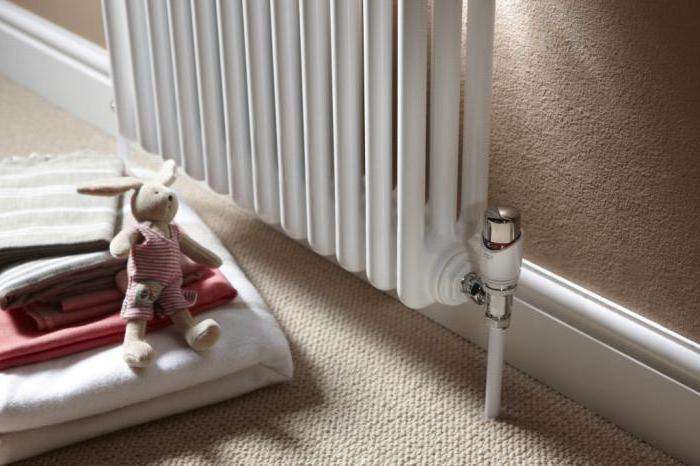 Cap termic pentru încălzirea radiatorului