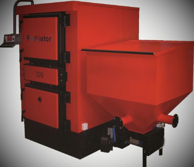 Kjeler med fast drivstoff TKAN 250 (Radijator) # 5689-113512 - kjøp til ...