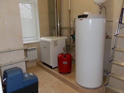 Instalarea unui cazan pe gaz de podea