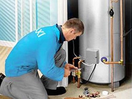 Instalarea unui cazan pe gaz de podea