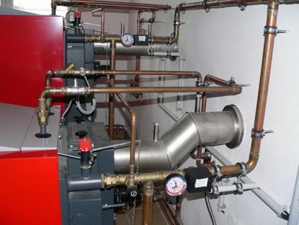 Instalarea unui cazan pe gaz cu podea