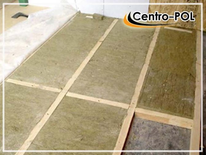 isolamento de piso com lã mineral