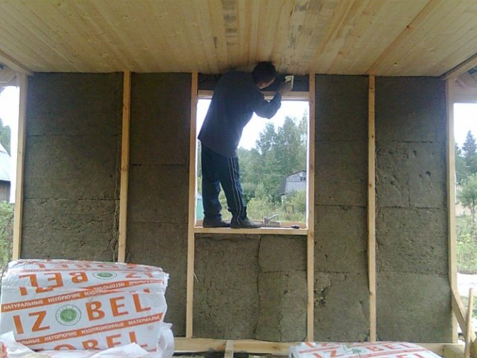 Opwarming van de veranda