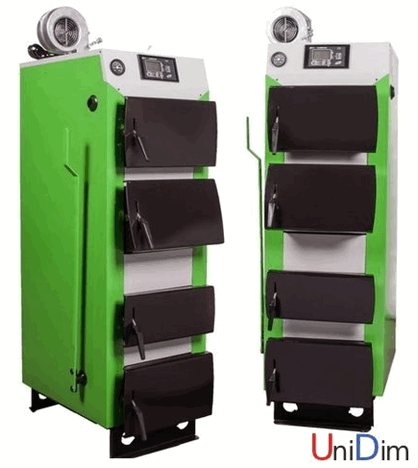 Ventilatore per caldaia a combustibile solido