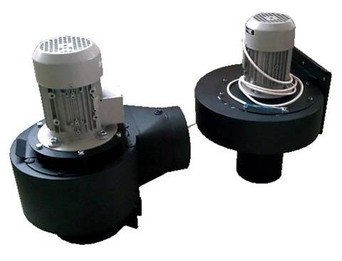 Ventilatore per caldaia