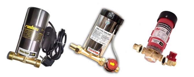 Máy bơm nước tăng áp để tăng áp lực nước: lựa chọn và cách lắp đặt