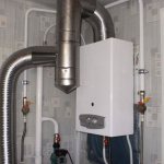 Afzuigkap voor gasboiler
