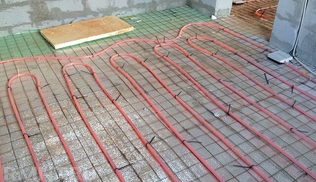 încălzire electrică în pardoseală lichidă